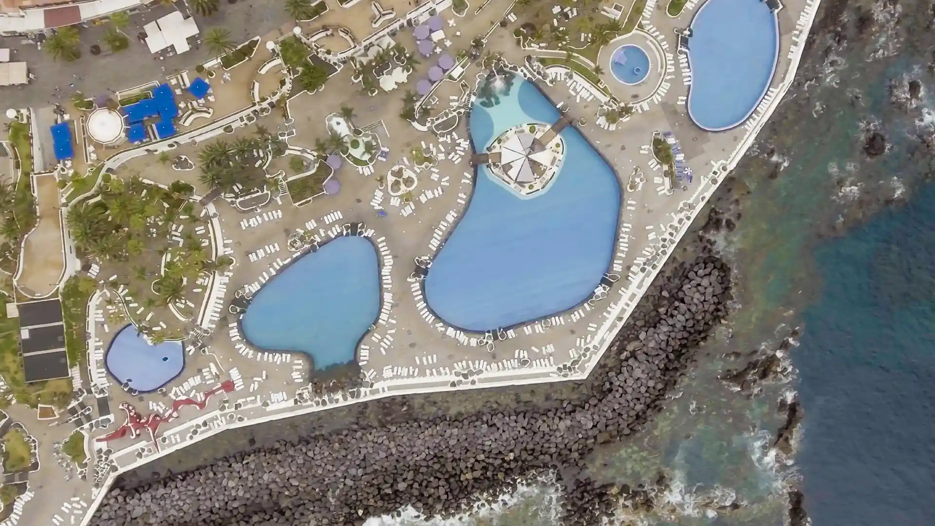 Vista aérea Puerto de la Cruz Tenerife