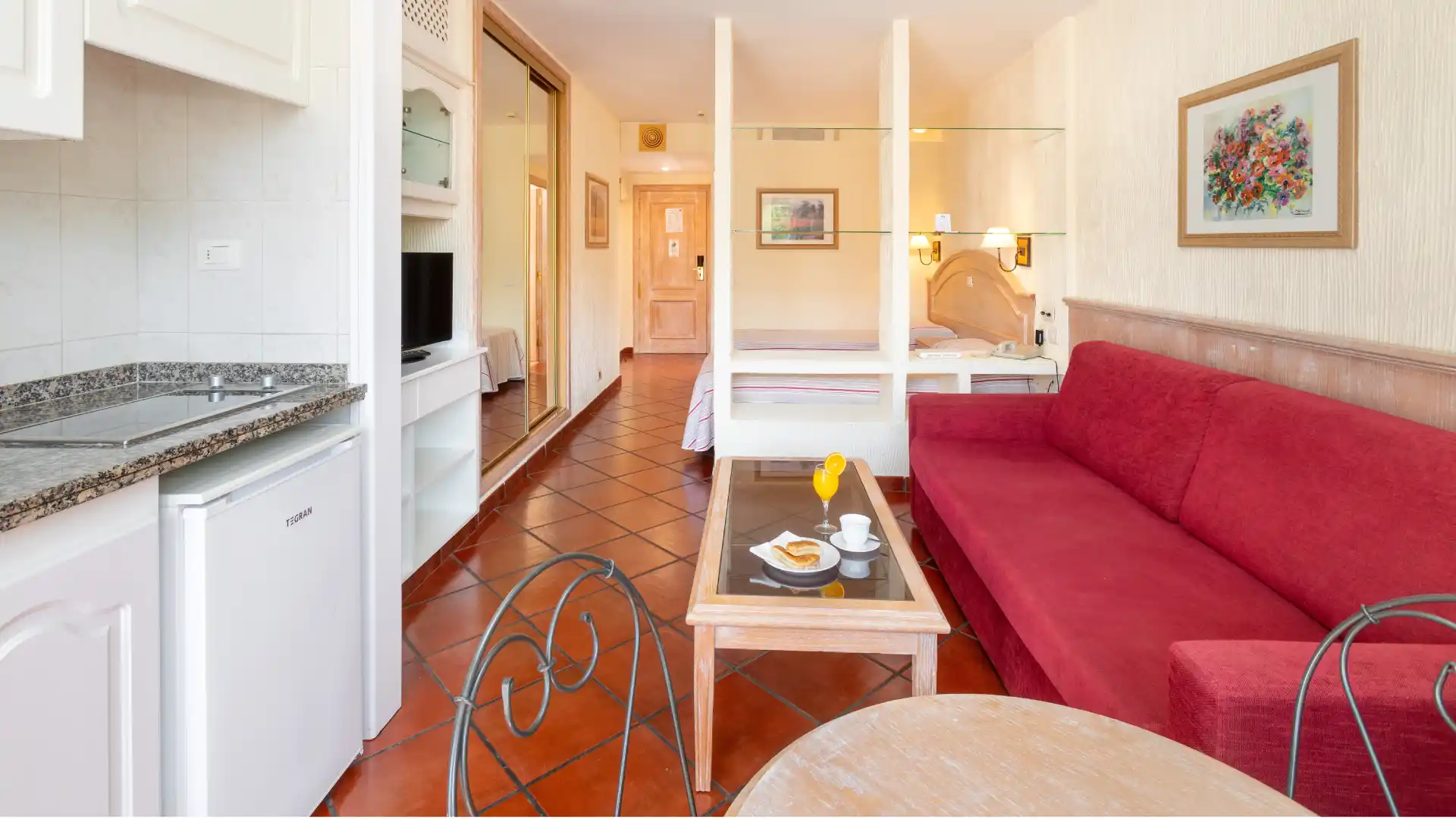 Sofá apartamento 4 adultos Apartamentos Masaru