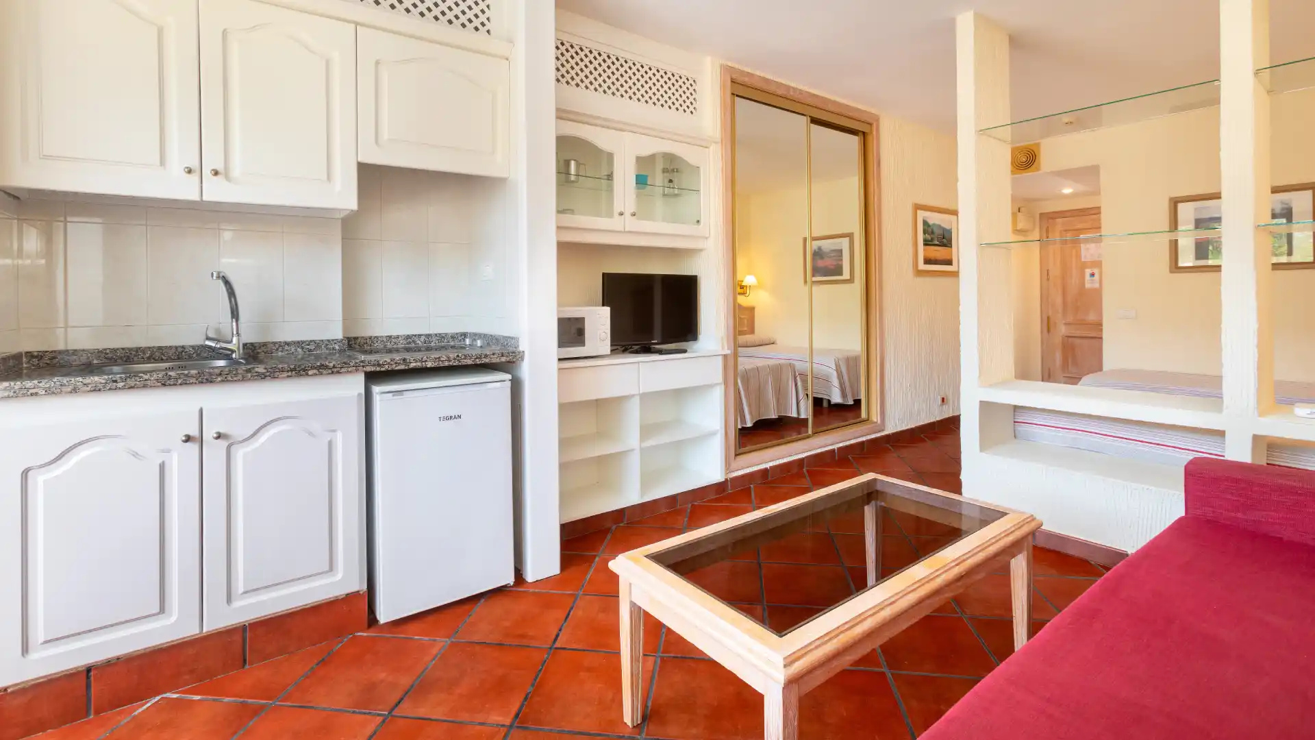 Cocina apartamento 4 adultos Apartamentos Masaru