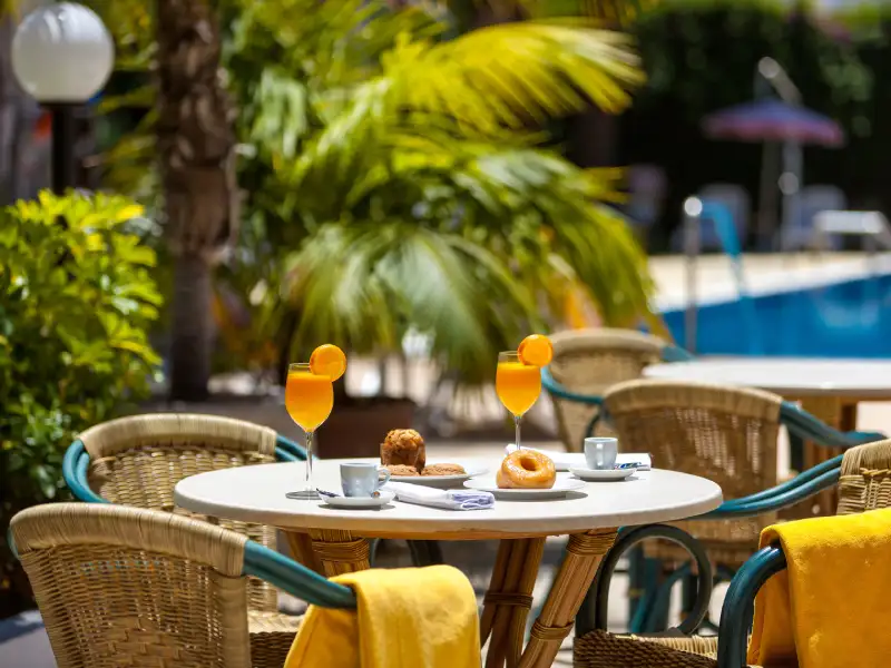 breakfast at Apartamentos Masaru