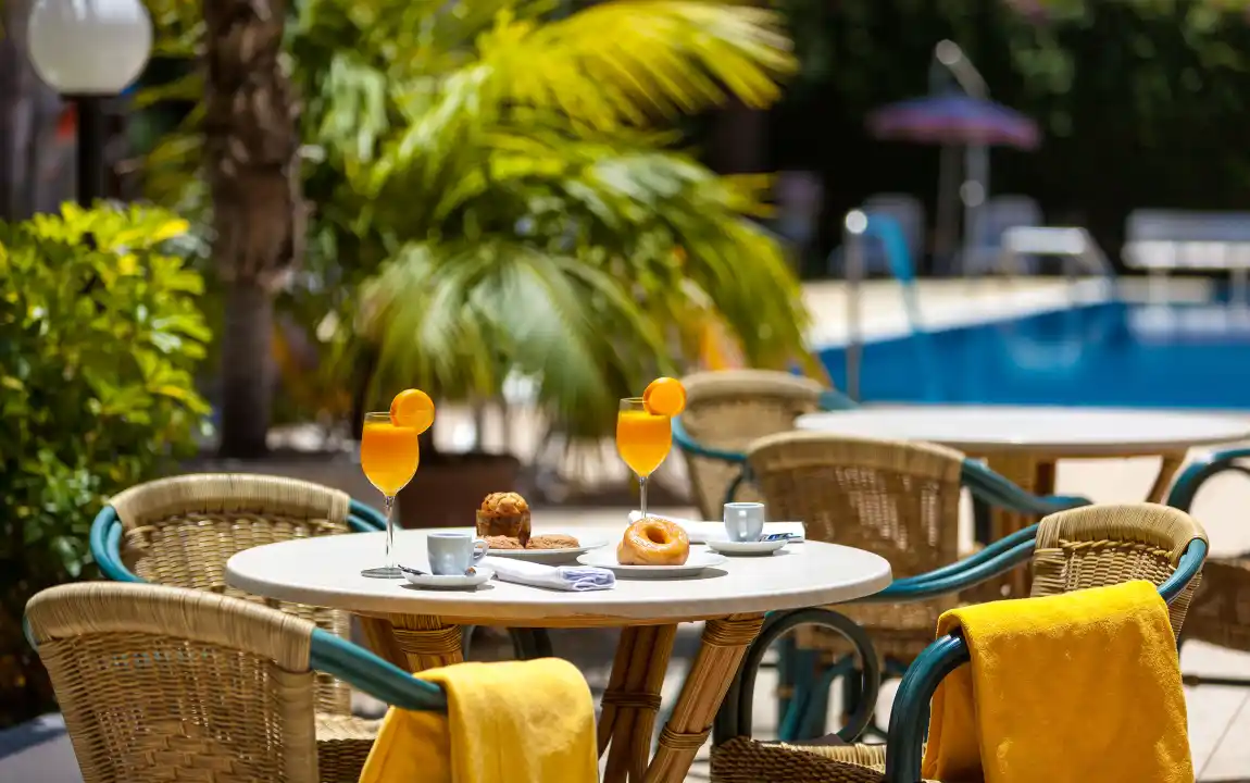 breakfast at Apartamentos Masaru